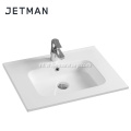 JM4066-61 Home of Hotel Style High-Class Whitethin Edge Ceramic Basinsingle Bowl